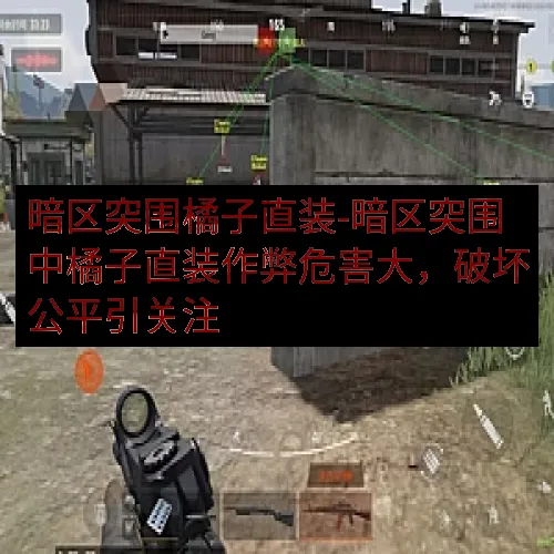 暗区突围橘子直装-暗区突围中橘子直装作弊危害大，破坏公平引关